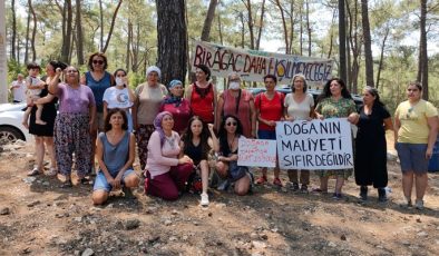 ‘Muğla’nın Akbelen Köylüleri doğaya sahip çıkıyor, yanlarındayız!’