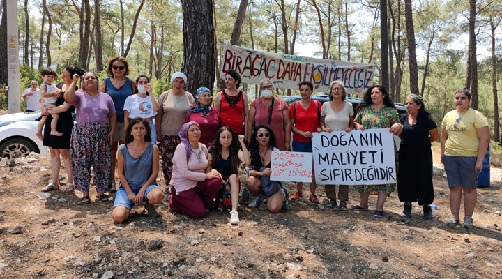 ‘Muğla’nın Akbelen Köylüleri doğaya sahip çıkıyor, yanlarındayız!’