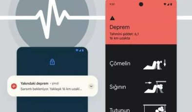 Android Deprem Uyarı Sistemi Adana depremini 5 saniye önce uyardı