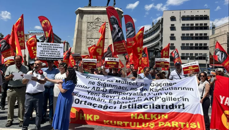 HKP’den Ankara’da ‘sığınmacı’ protestosu