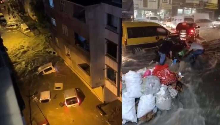 İstanbul’da sel! hastane,metro ve kütüphaneyi sel bastı, 2 kişi yaşamını yitirdi