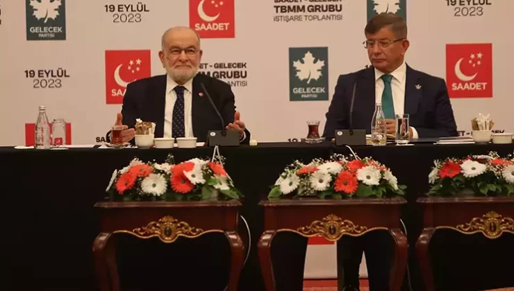 Saadet Partisi ve Gelecek Partisi’nden yerel seçimlerde ‘iş birliği’ açıklaması