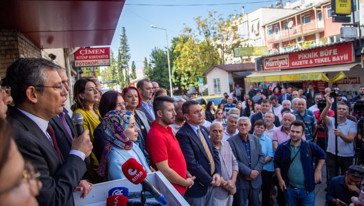 Özgür Özel: “Partinin evlatlarının sıralarını yüzde 1’lik partilere verip 39 milletvekilini kimseye veremezsin”