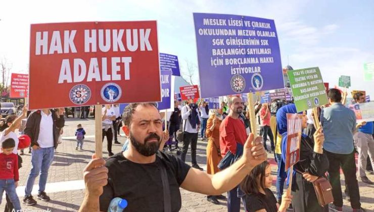 Kadıköy’de ‘staja ve çırağa adalet’ eylemi