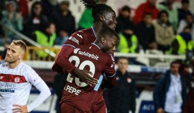 Trabzonspor Sivas’taki gol düellosunda 1 puana razı oldu