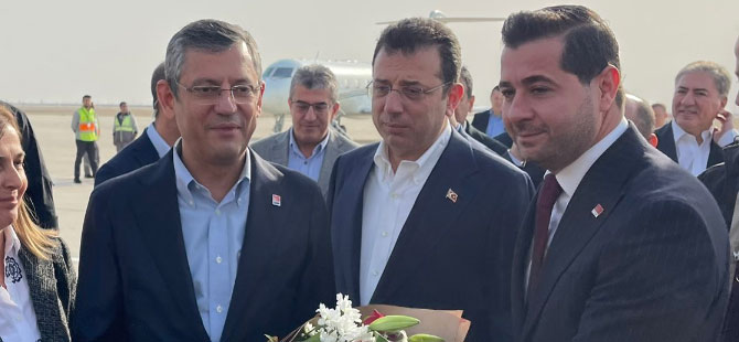 Özgür Özel ve Ekrem İmamoğlu Hatay’da