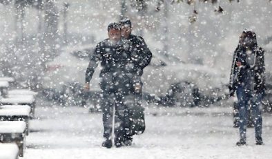 Meteoroloji’den turuncu kodlu uyarı, yoğun kar yağışı başlıyor!