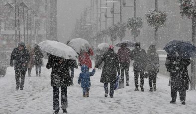 Meteoroloji sağanak ve kar uyarısında bulundu