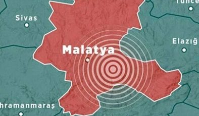 Malatya’da deprem oldu