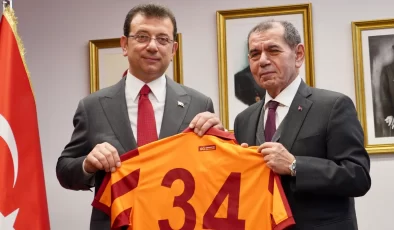 Ekrem İmamoğlu Galatasaray’ı ziyaret etti