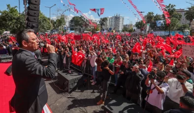 Özgür Özel, Adana ve Osmaniye’de: “Sandık orada, mühür sende”