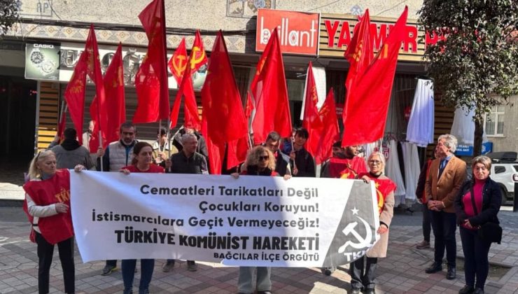 TKH, Bağcılar’da yaşanan çocuk istismarlarını protesto etti!