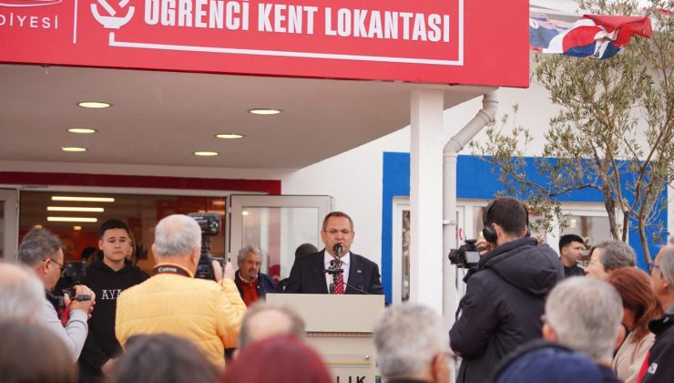 Ayvalık Belediyesi ikinci ‘Öğrenci Lokantası’ hizmete girdi