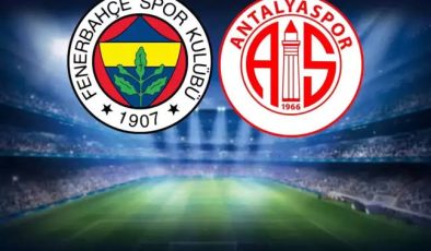 Fenerbahçe Antalyaspor’u rahat geçti