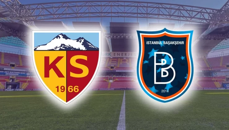 Kayserispor Başakşehir’i 3 golle geçti